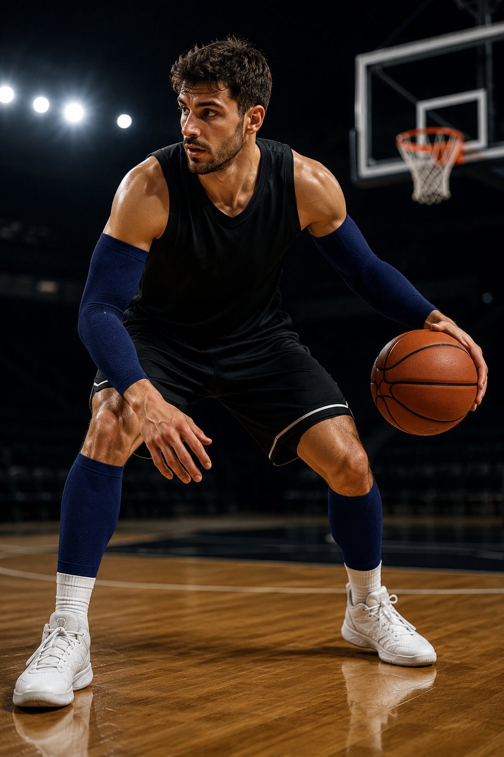 Voltrike Mavi Basketbol Kolluğu Örme