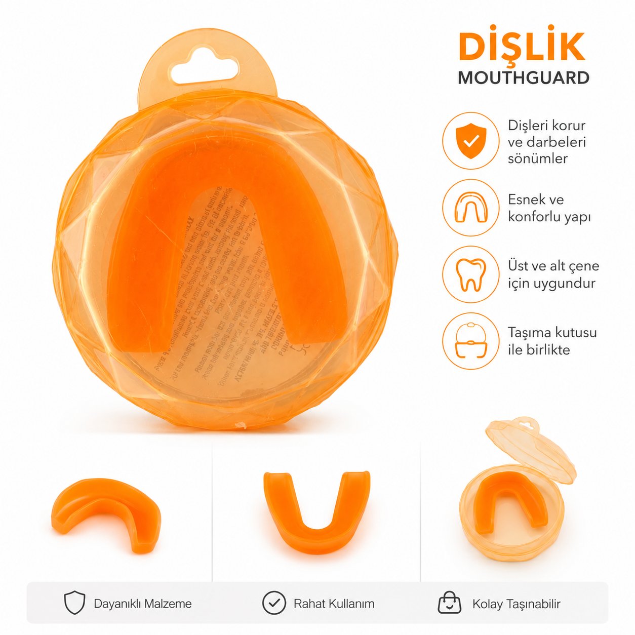 Voltrike Pro Dişlik Turuncu