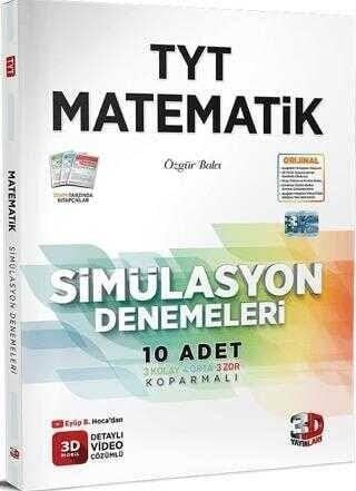 3D Yayınları TYT Matematik Simülasyon 48 Deneme
