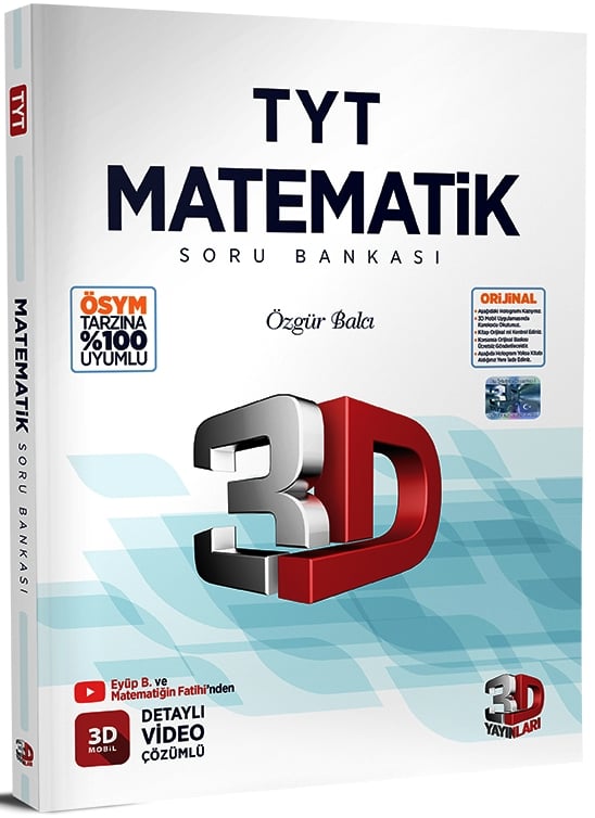 3D Yayınları TYT Matematik Soru Bankası