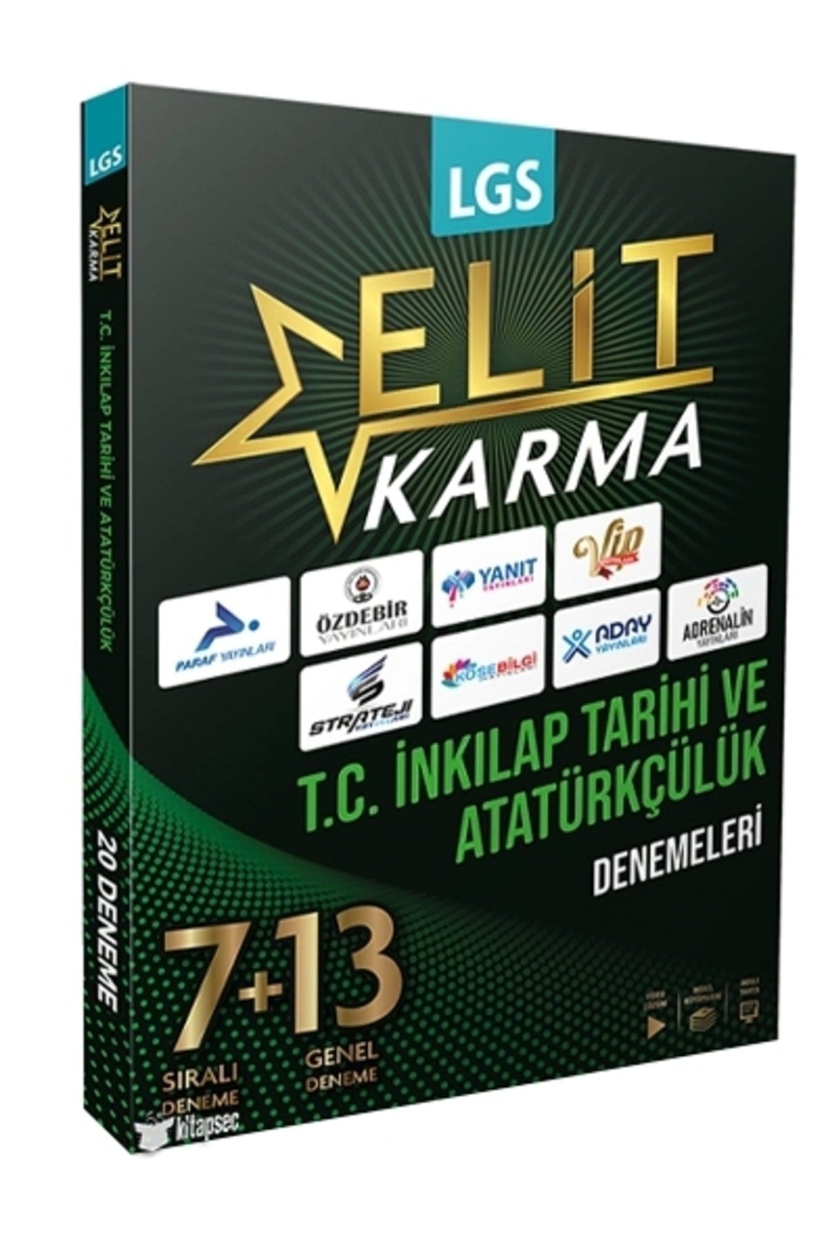 8. Sınıf Lgs Tc Inkılap Tarihi Ve Atatürkçülük Elit Karma 20 Deneme Video Çözümlü