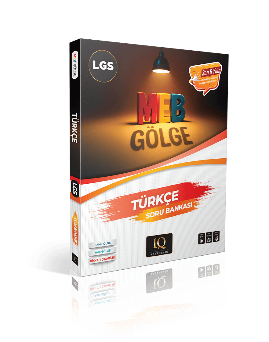 8. Sınıf LGS Gölge Türkçe Soru Bankası - IQ Yayınları