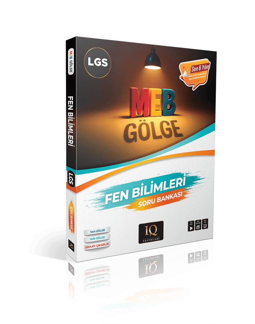 8. Sınıf LGS Gölge Fen Bilimleri Soru Bankası - IQ Yayınları