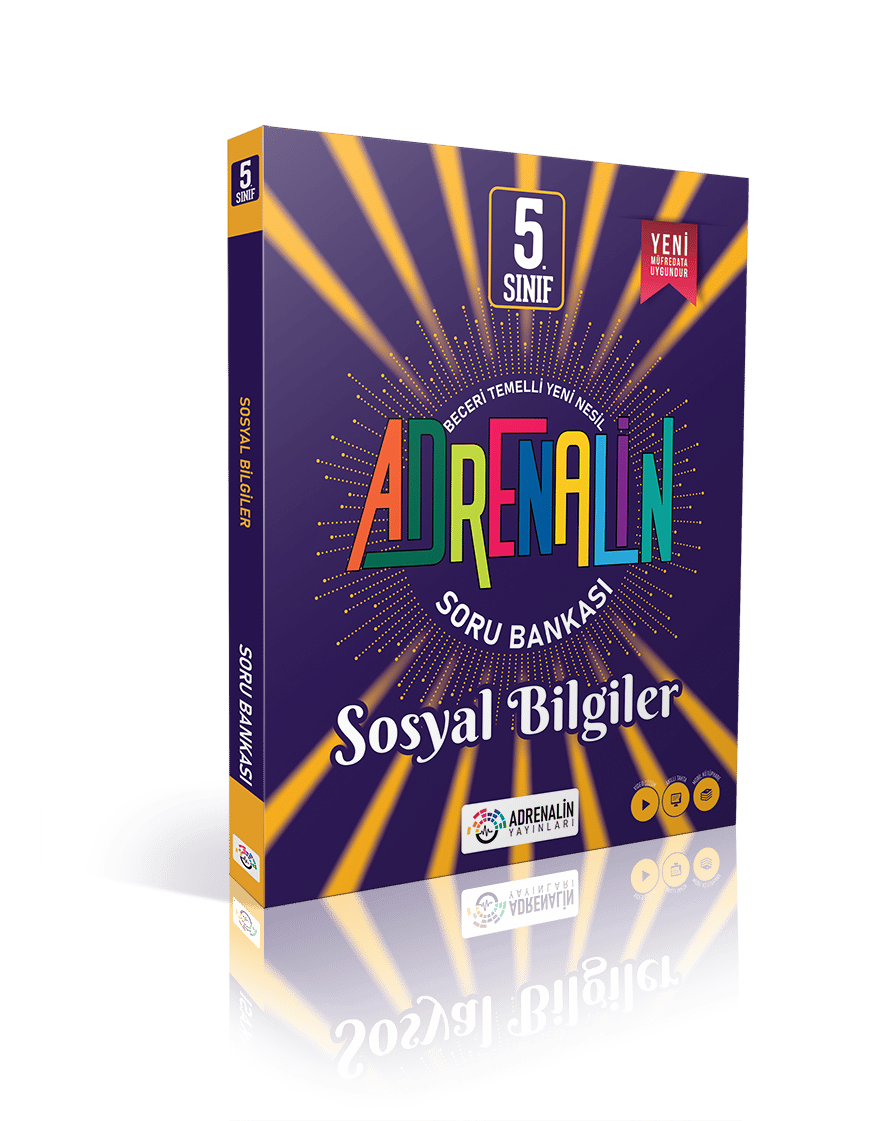 Adrenalin Yayınları 5. Sınıf Sosyal Bilgiler Soru Bankası