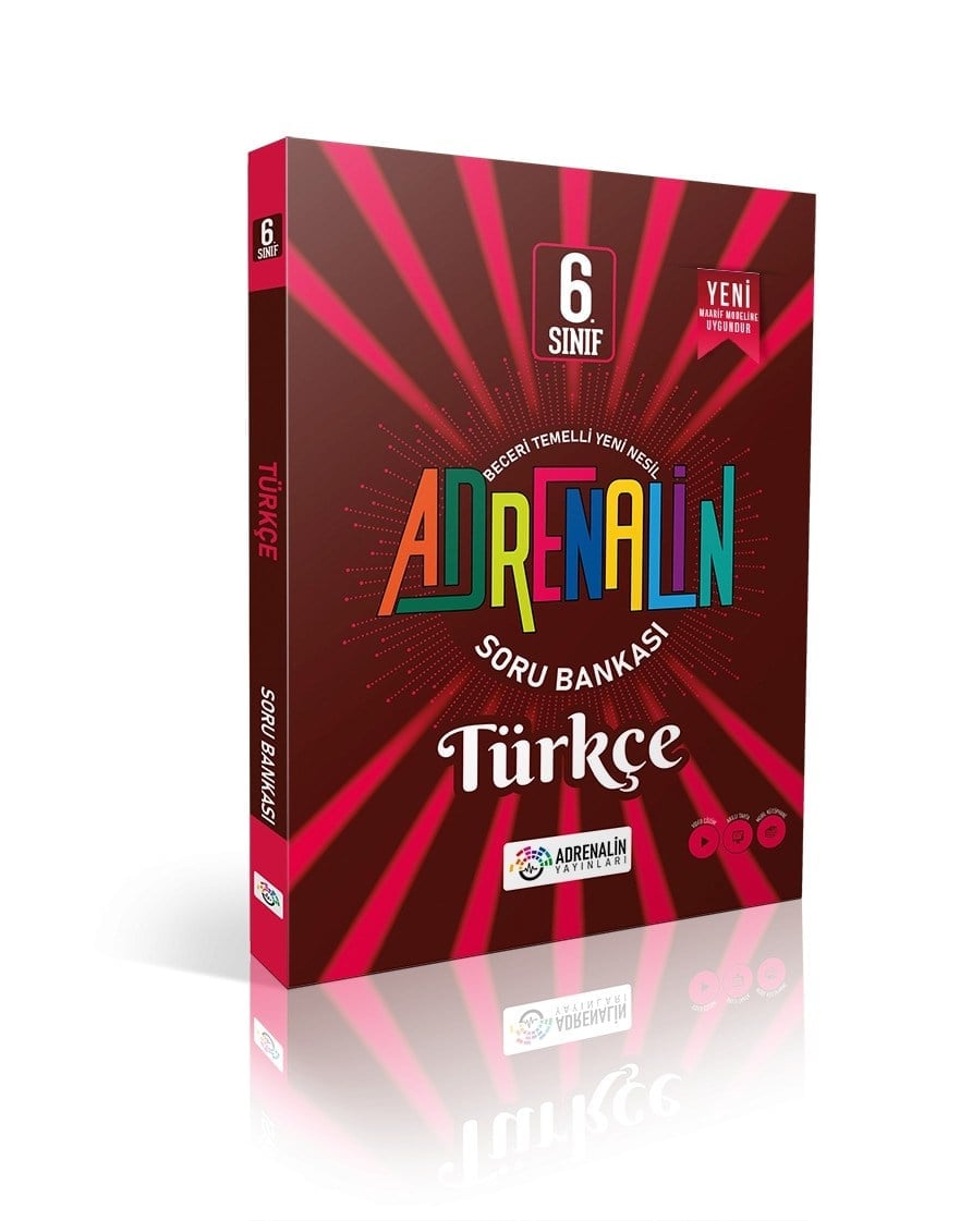 Adrenalin Yayınları 6. Sınıf Türkçe Soru Bankası