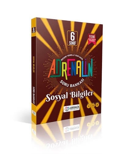 Adrenalin Yayınları 6. Sınıf Sosyal Bilgiler Soru Bankası