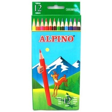 Alpino 12'li Kuru Boya Kalemi Seti