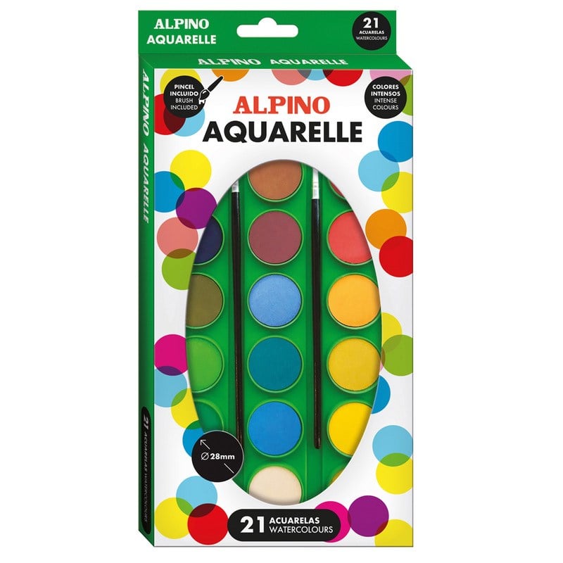 Alpino AQ-02 Sulu Boya 21'li
