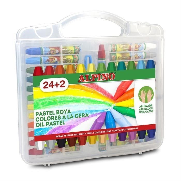 Alpino DC-008297 Pastel Boya 24'lü Plastik Kutu