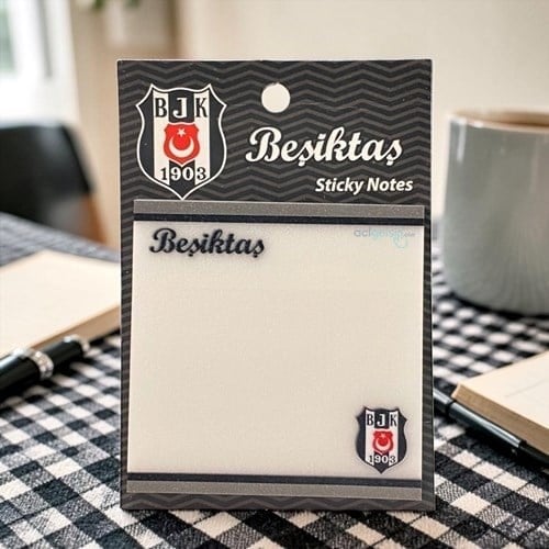Beşiktaş Şeffaf Post-it 50 Yaprak Blister
