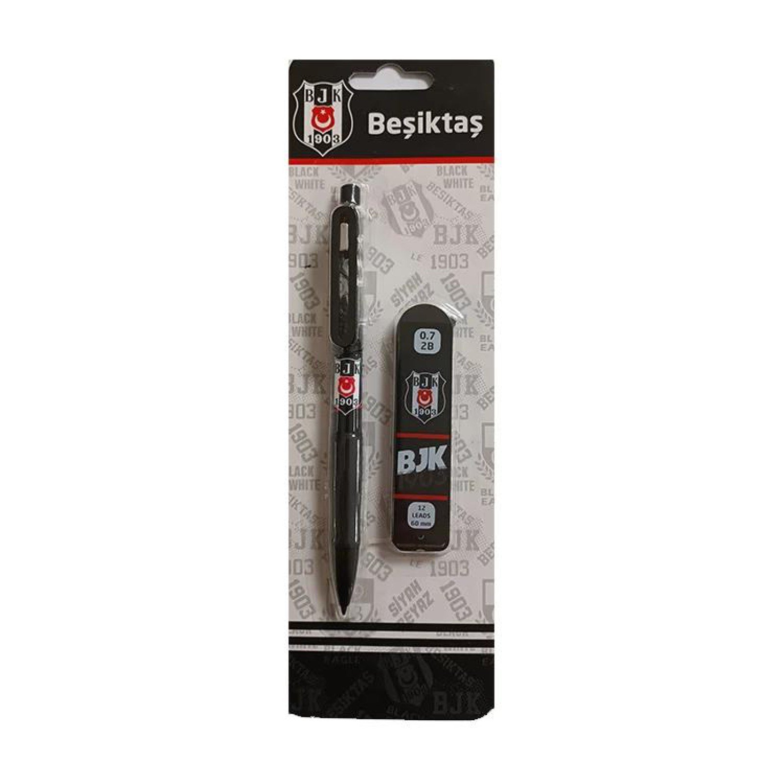 Beşiktaş Versatil Kalem 0.7 mm Min 2'li Set