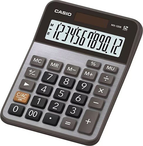 Casio MX-120B Hesap Makinesi