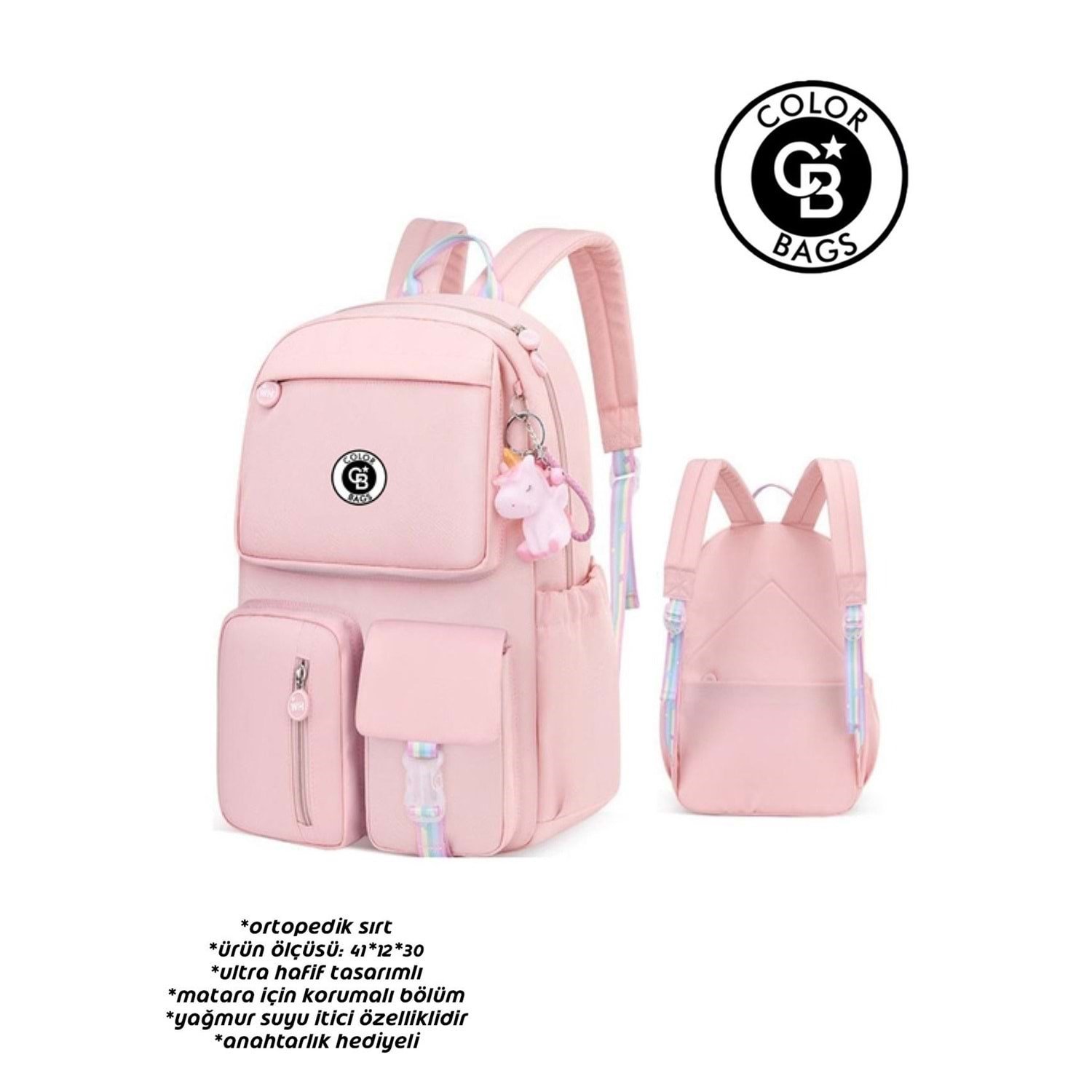Color Bags B-37 Okul Çantası