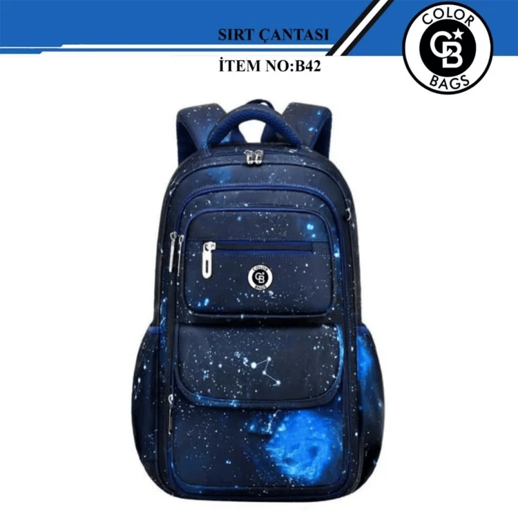 Color Bags B42 Uzay Okul Çantası
