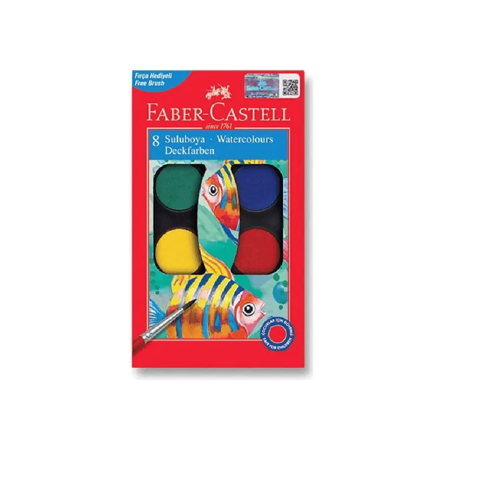 Faber-Castell 8'li Sulu Boya