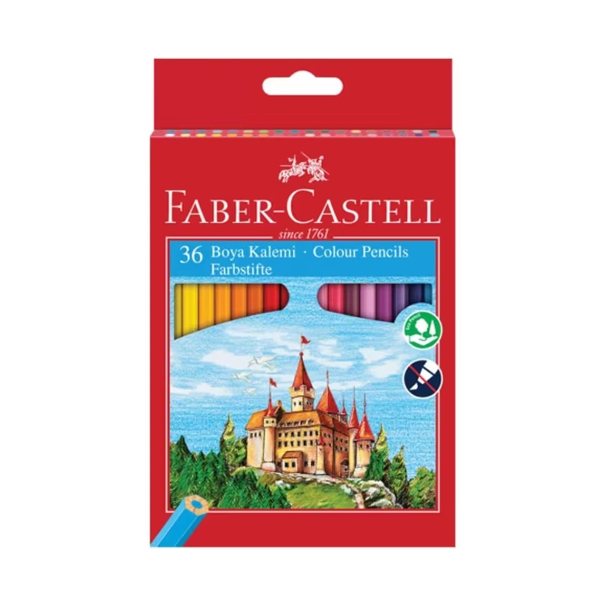 Faber-Castell Boya Kalemi 36 Renk Karton Kutu (FSC)