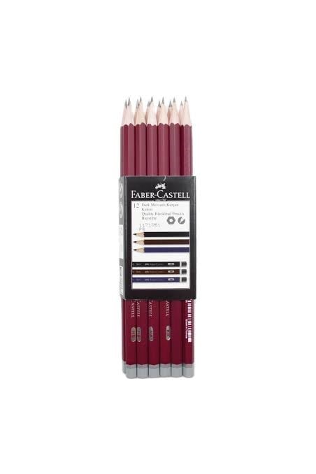 Faber-Castell Dark Mercanlı 12'li HB Kurşun Kalem