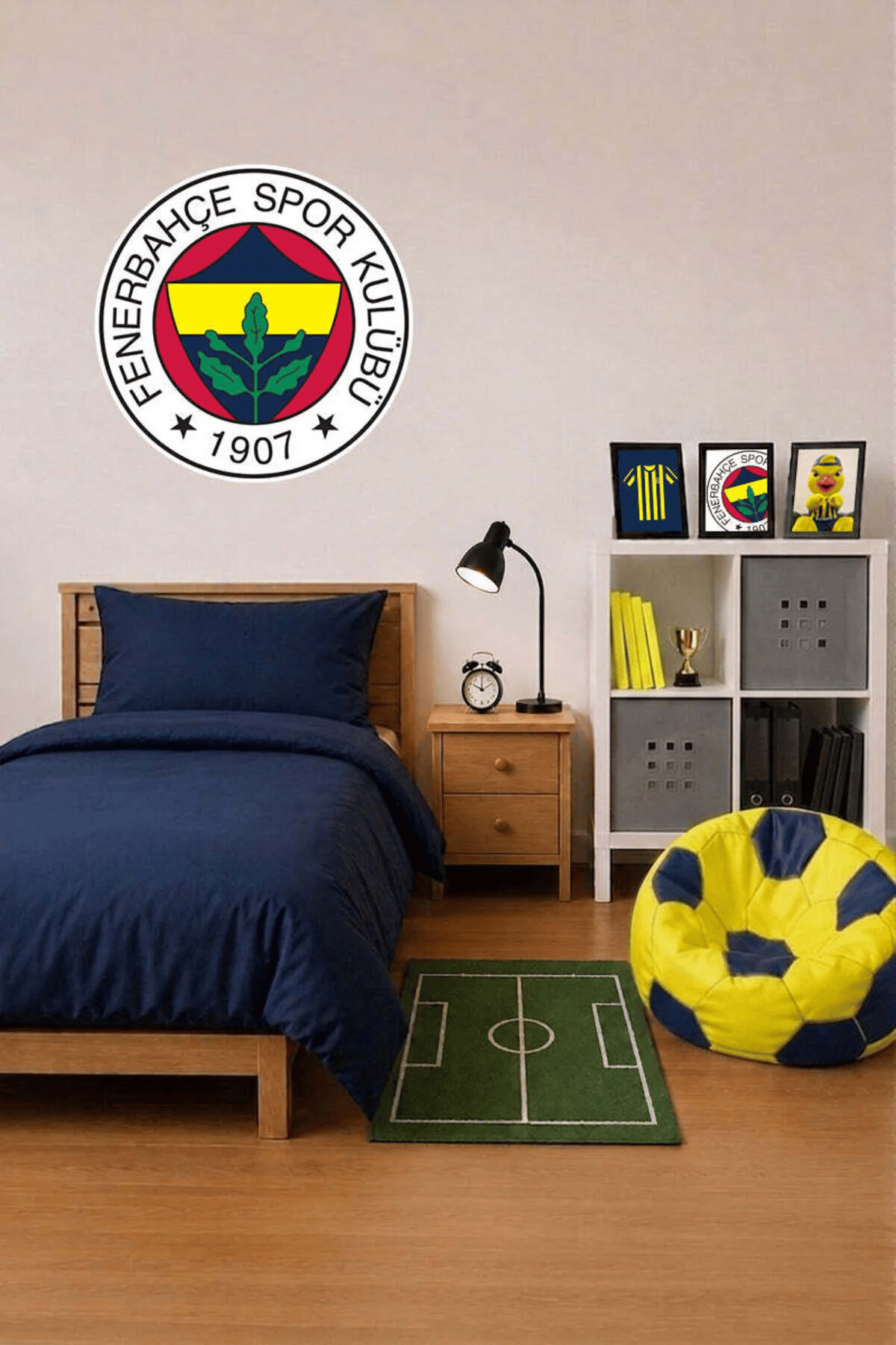 Fenerbahçe Arma 40x50 cm Büyük Sticker