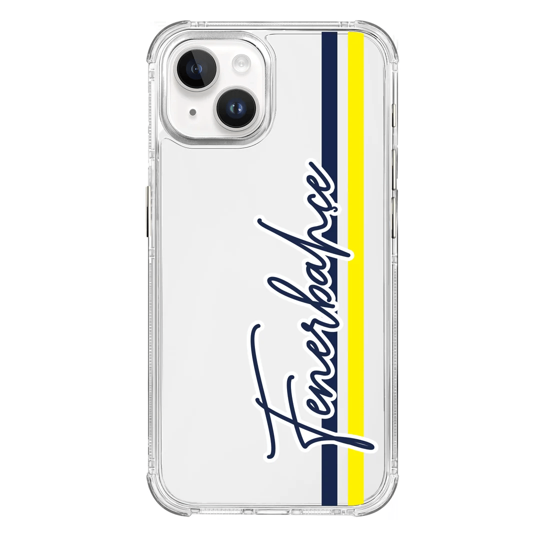Fenerbahçe El Yazı Şeffaf iPhone 13 Pro Max Telefon Kılıfı