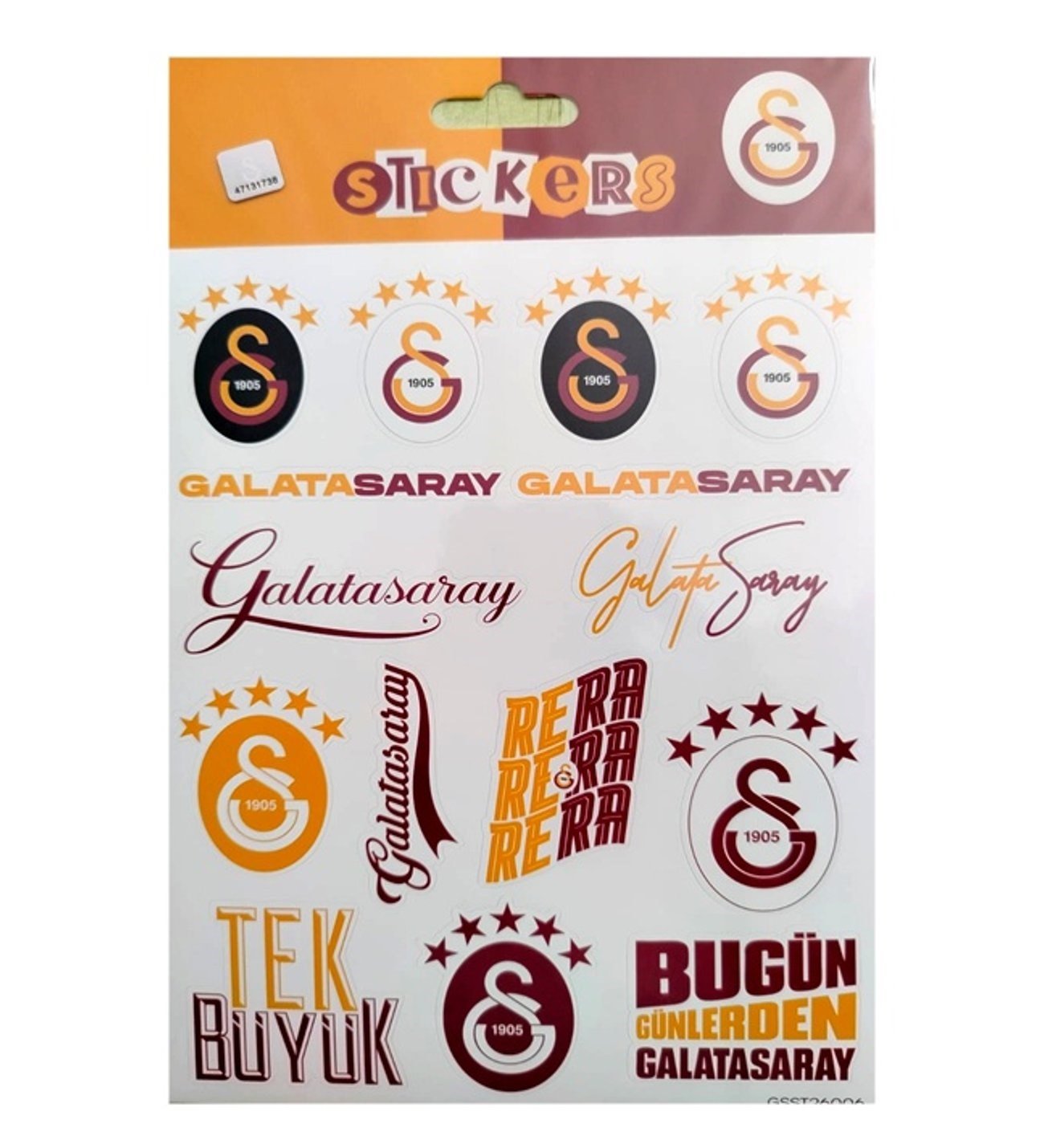 Galatasaray 5 Yıldız Sticker
