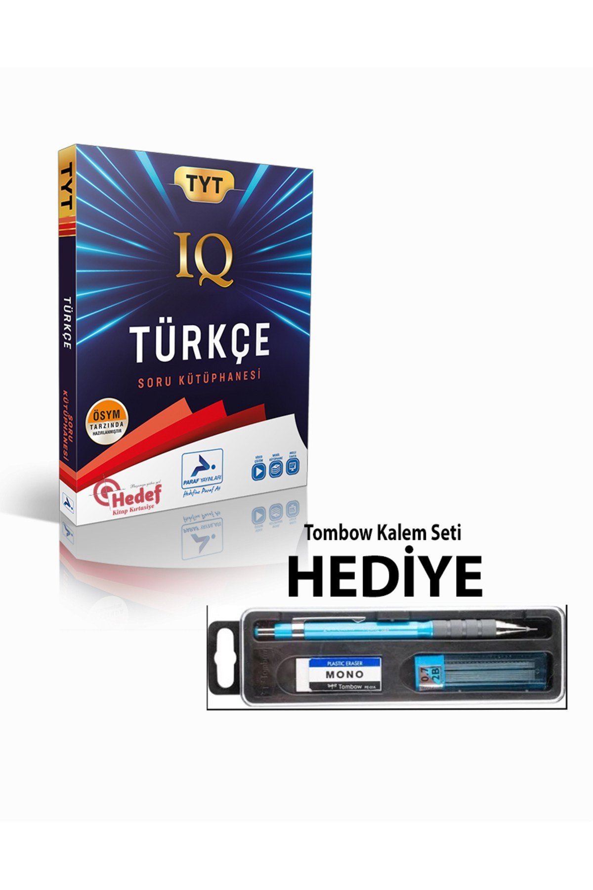 IQ Tyt Türkçe Soru Kütüphanesi + Tombow Kalem Seti Hediye