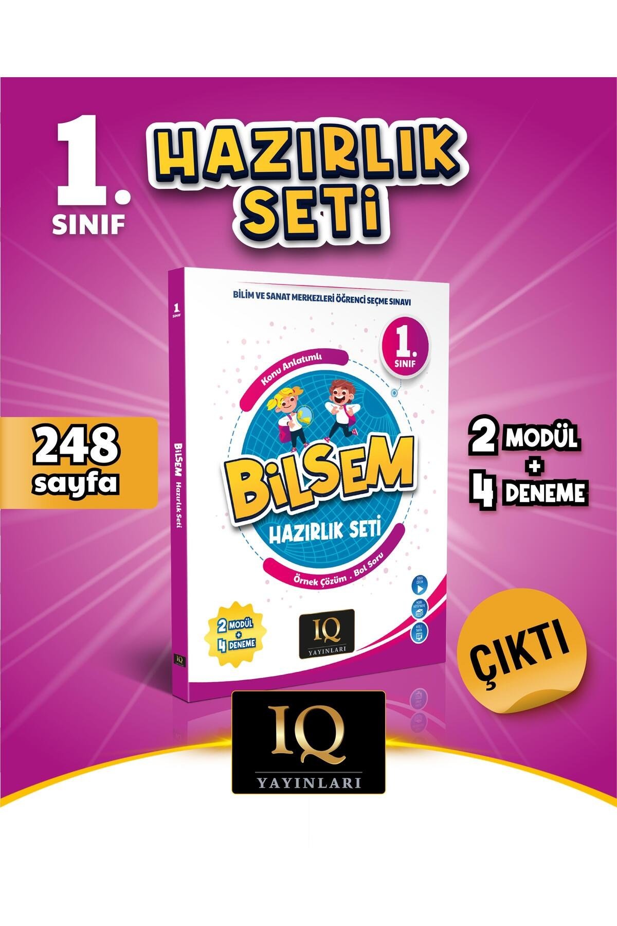 IQ Yayınları 1. Sınıf Bilsem Hazırlık Seti