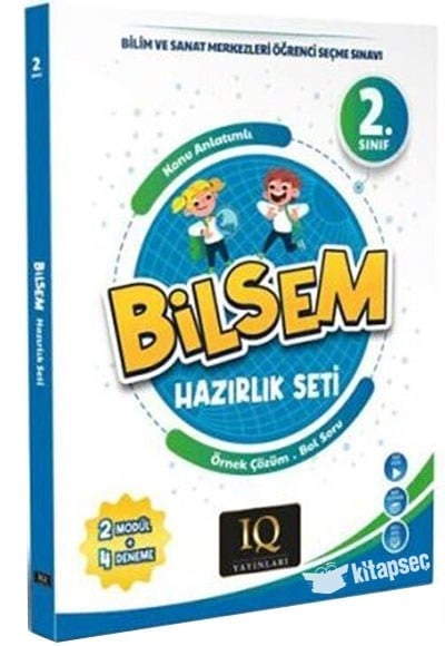 IQ Yayınları 2. Sınıf BİLSEM Hazırlık Seti
