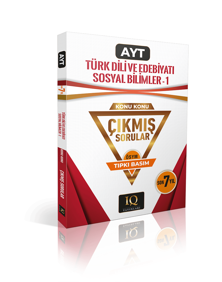 IQ Yayınları AYT Edebiyat Sosyal 1 Konu Konu Çıkmış Sorular