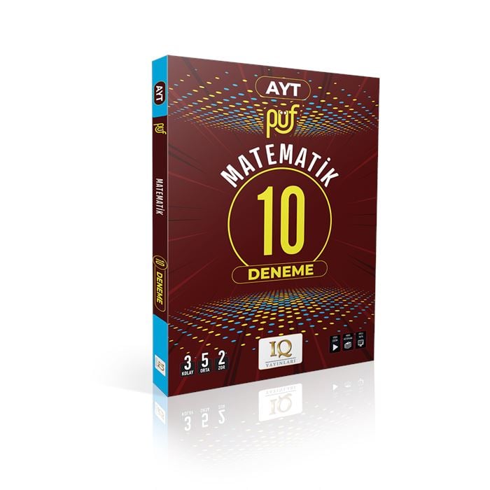 IQ Yayınları AYT Matematik Püf 10 Branş Denemesi