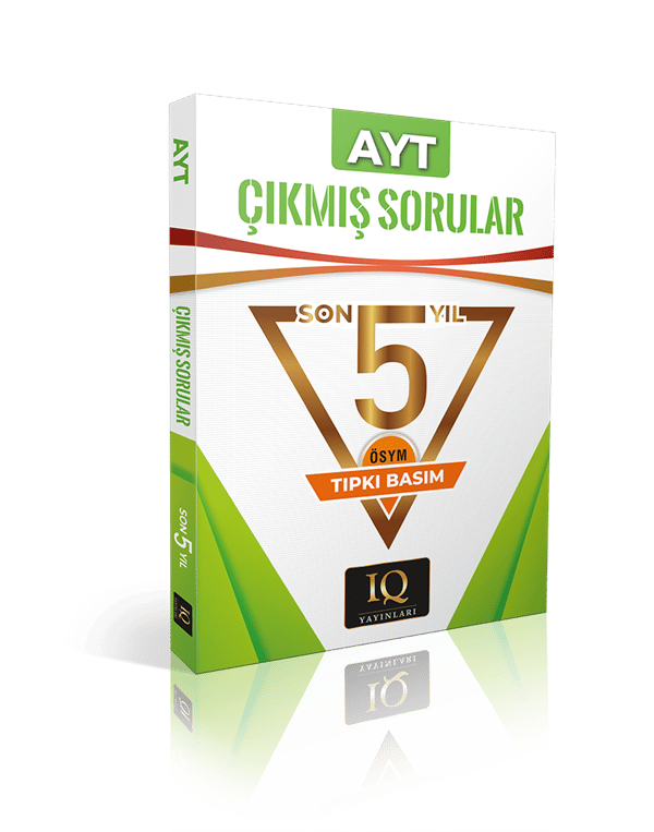 IQ Yayınları ÖSYM Çıkmış Sorular AYT 2021 Tıpkı Basım
