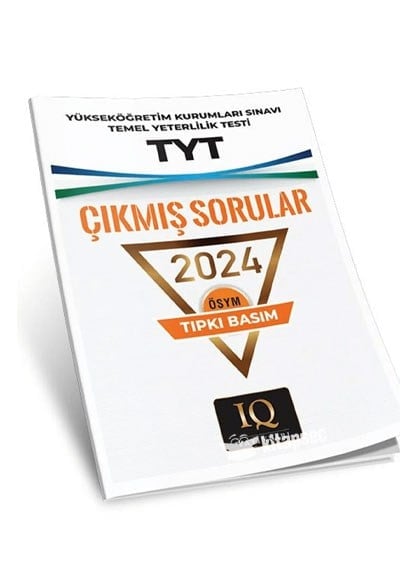 IQ Yayınları ÖSYM TYT Çıkmış Sorular Son 5 Yıl (2020-2024)