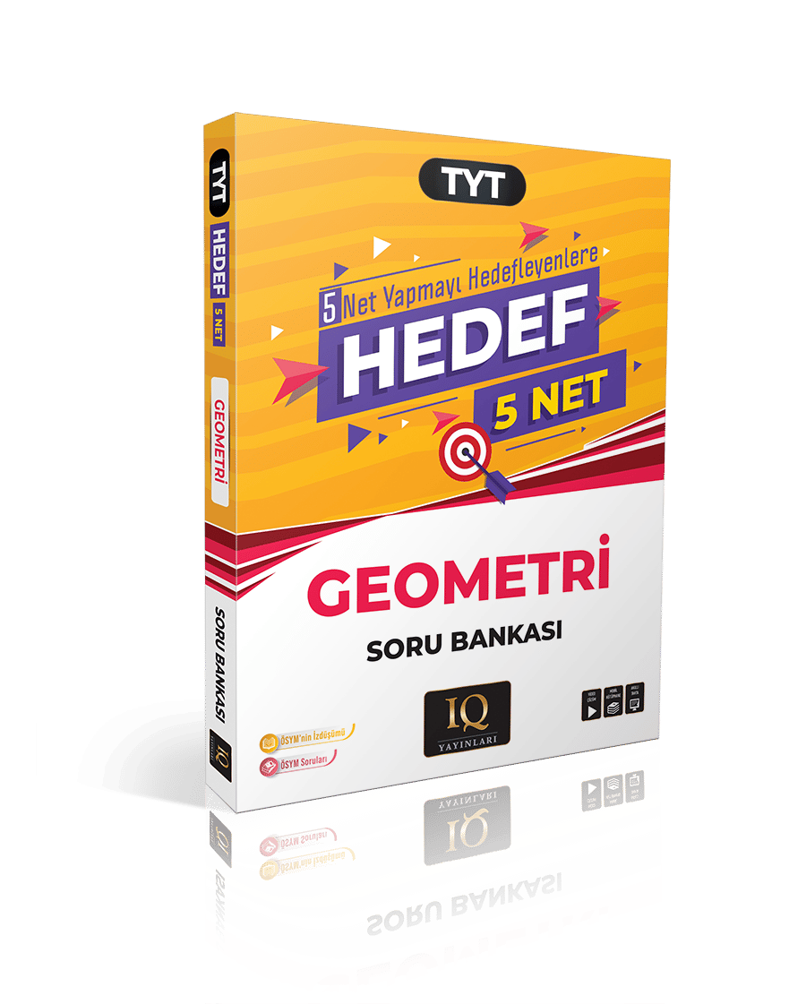 IQ Yayınları TYT Geometri Hedef 5 Net Soru Bankası