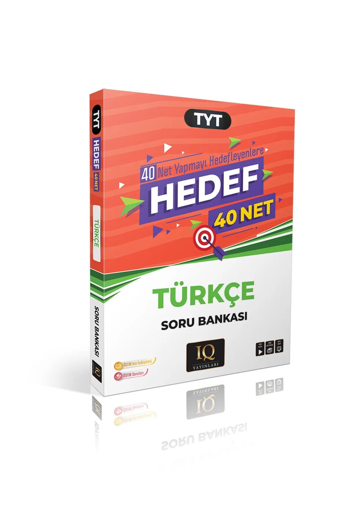 IQ Yayınları TYT Türkçe Hedef 40 Net Soru Bankası