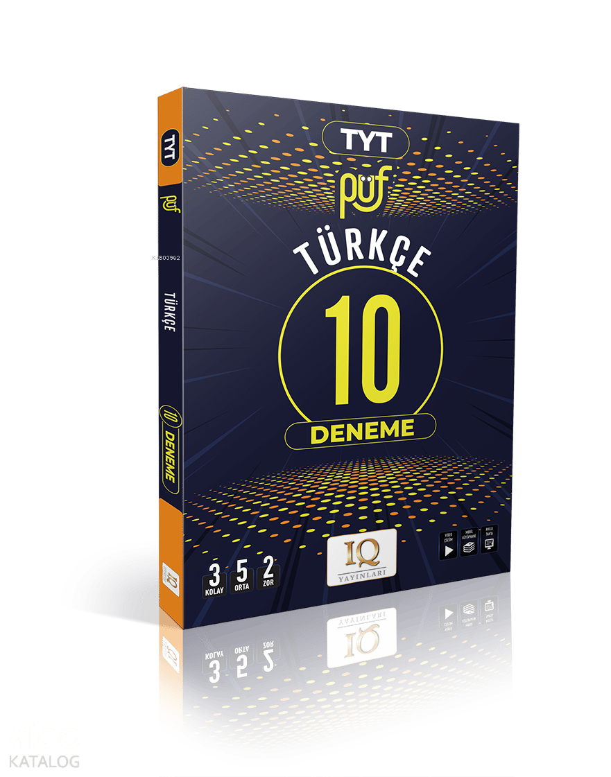 IQ Yayınları TYT Türkçe Püf 10 Branş Denemesi