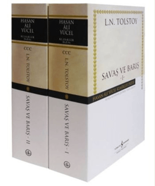 İş Bankası Savaş ve Barış 2 Cilt Lev Tolstoy