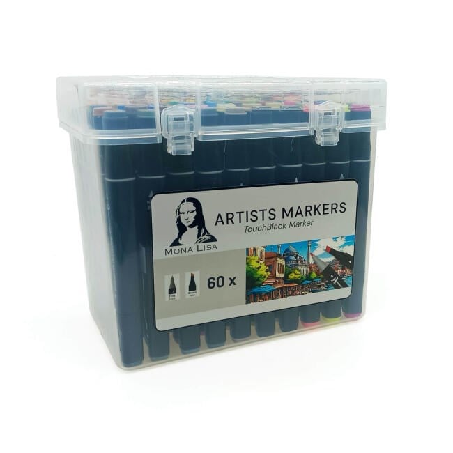 Mona Lisa Artists Markers 60'lı Set