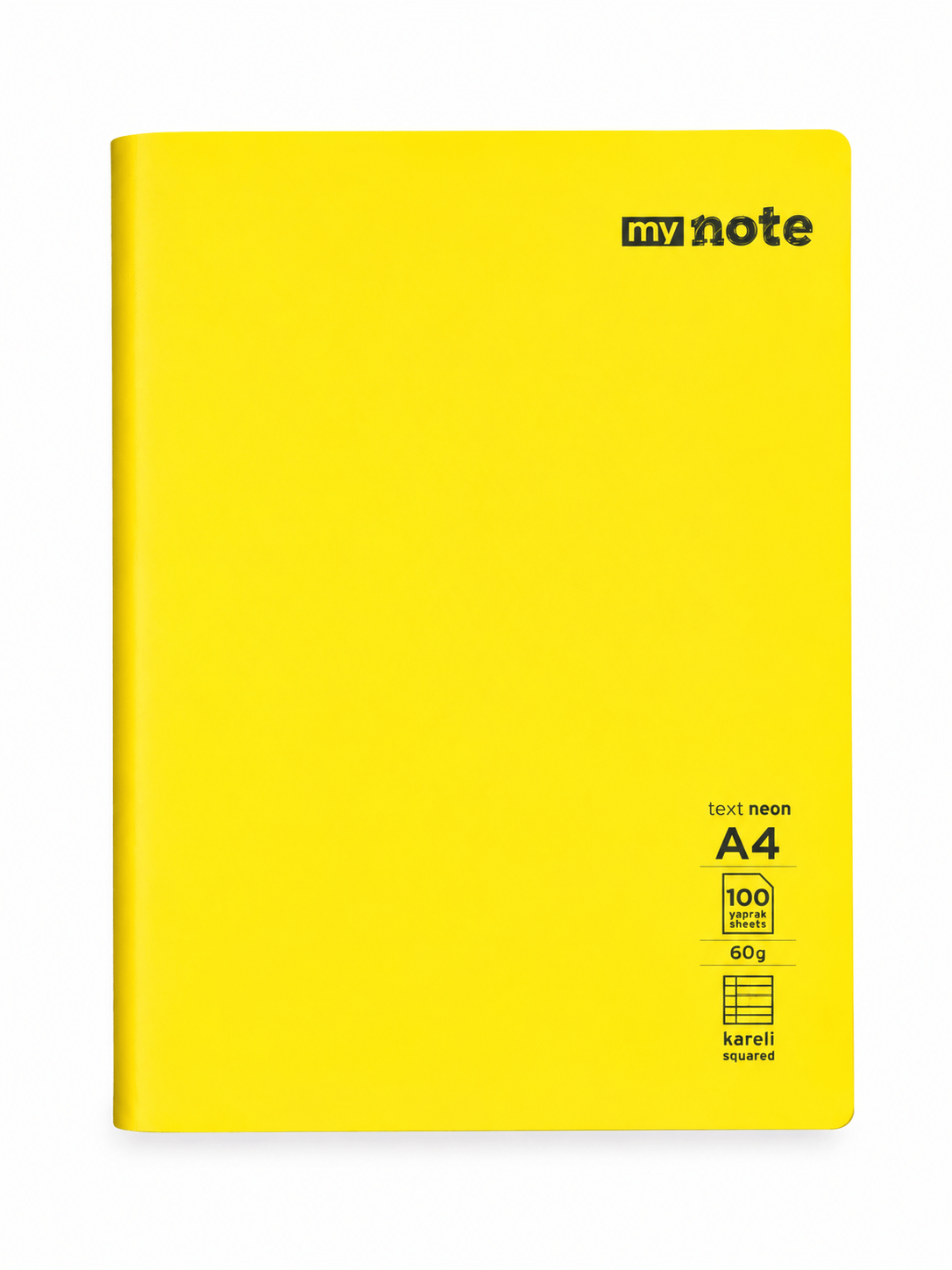 Mynote FLEX A4 100 Yaprak Kareli Defter