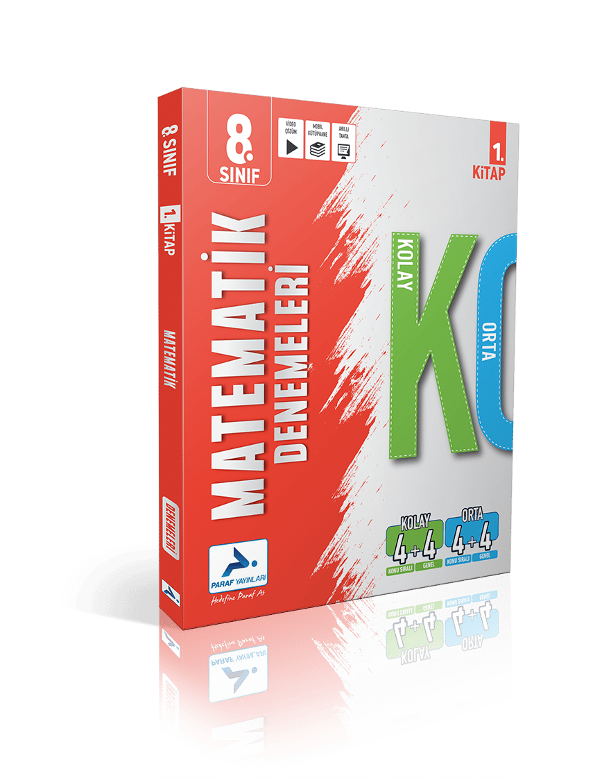 PARAF 8. Sınıf Matematik Kolay Orta Branş Deneme | LGS Hazırlık