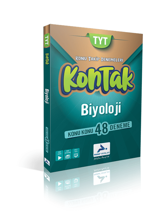 Paraf TYT Biyoloji Kontak Konu Konu 48 Deneme
