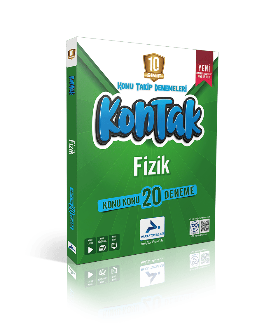 Paraf Yayınları 10. Sınıf Fizik Kontak Konu Takip Denemeleri