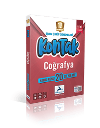 Paraf Yayınları 10. Sınıf Coğrafya Kontak Konu Takip Denemeleri