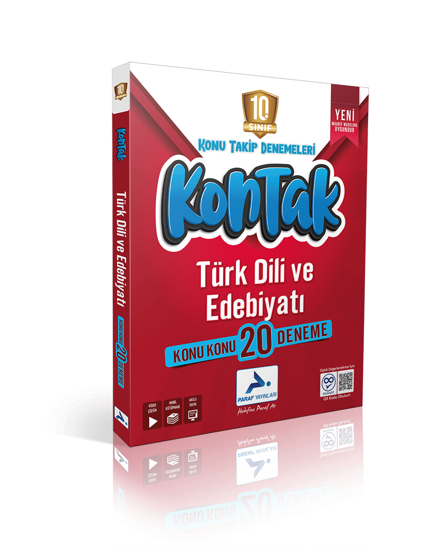 Paraf Yayınları 10. Sınıf Türk Dili ve Edebiyatı Kontak Konu Takip Denemeleri