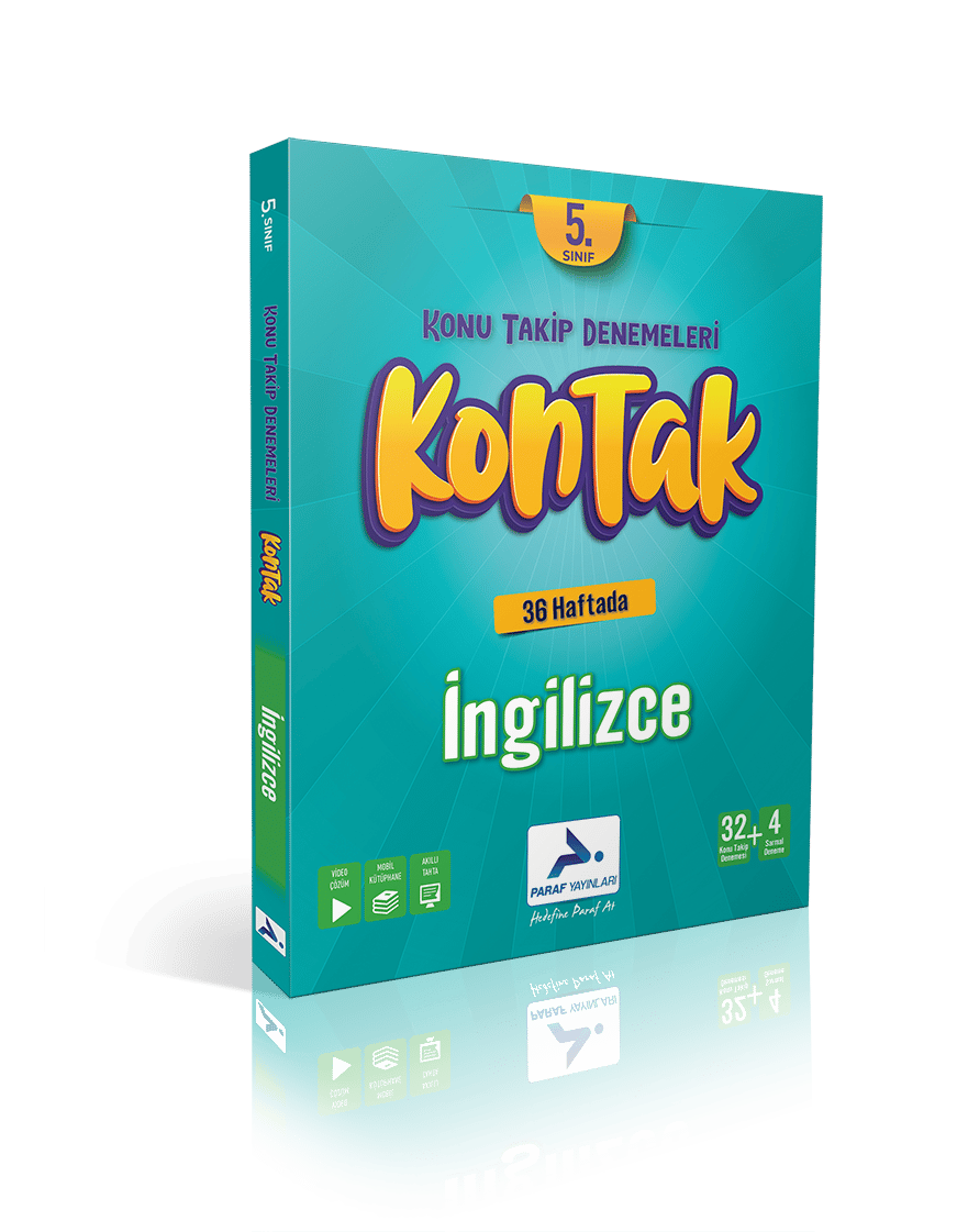 Paraf Yayınları 5. Sınıf İngilizce 36 Kontak Deneme