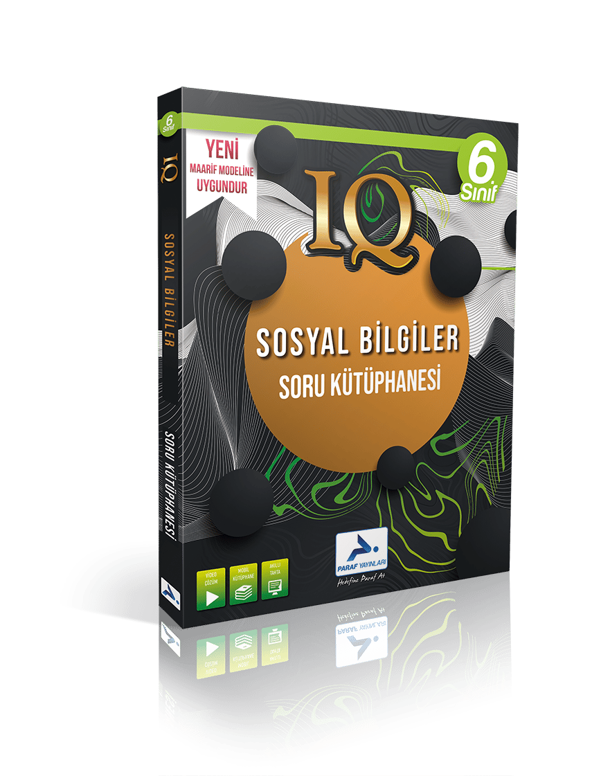 Paraf Yayınları 6. Sınıf IQ Sosyal Bilgiler Soru Kütüphanesi