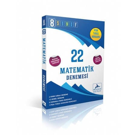 Paraf Yayınları 8. Sınıf Matematik 22 Denemesi