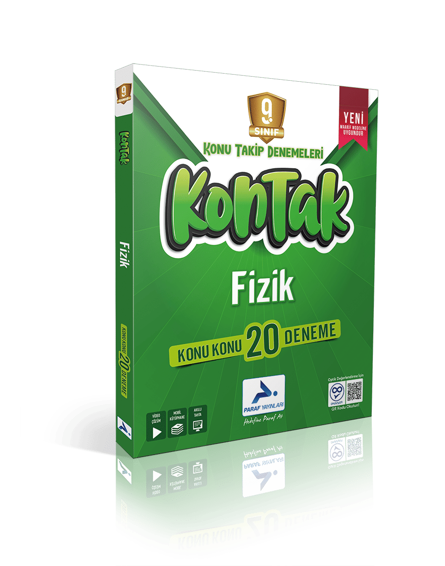 Paraf Yayınları 9. Sınıf Fizik Kontak Konu Takip Denemeleri