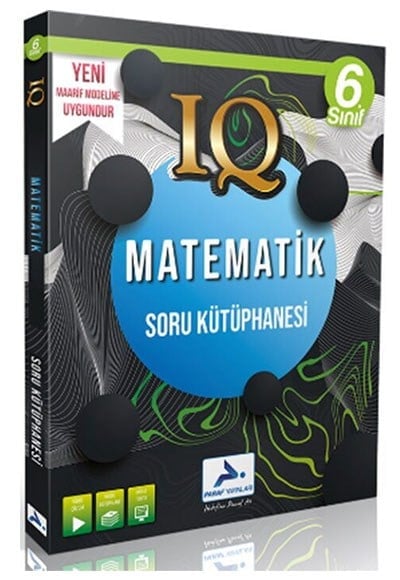 Paraf Yayınları IQ 6. Sınıf Matematik Soru Kütüphanesi