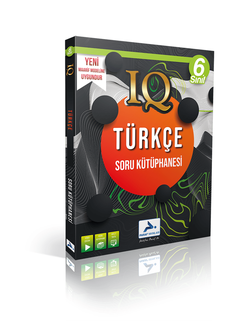 Paraf Yayınları IQ 6. Sınıf Türkçe Soru Kütüphanesi