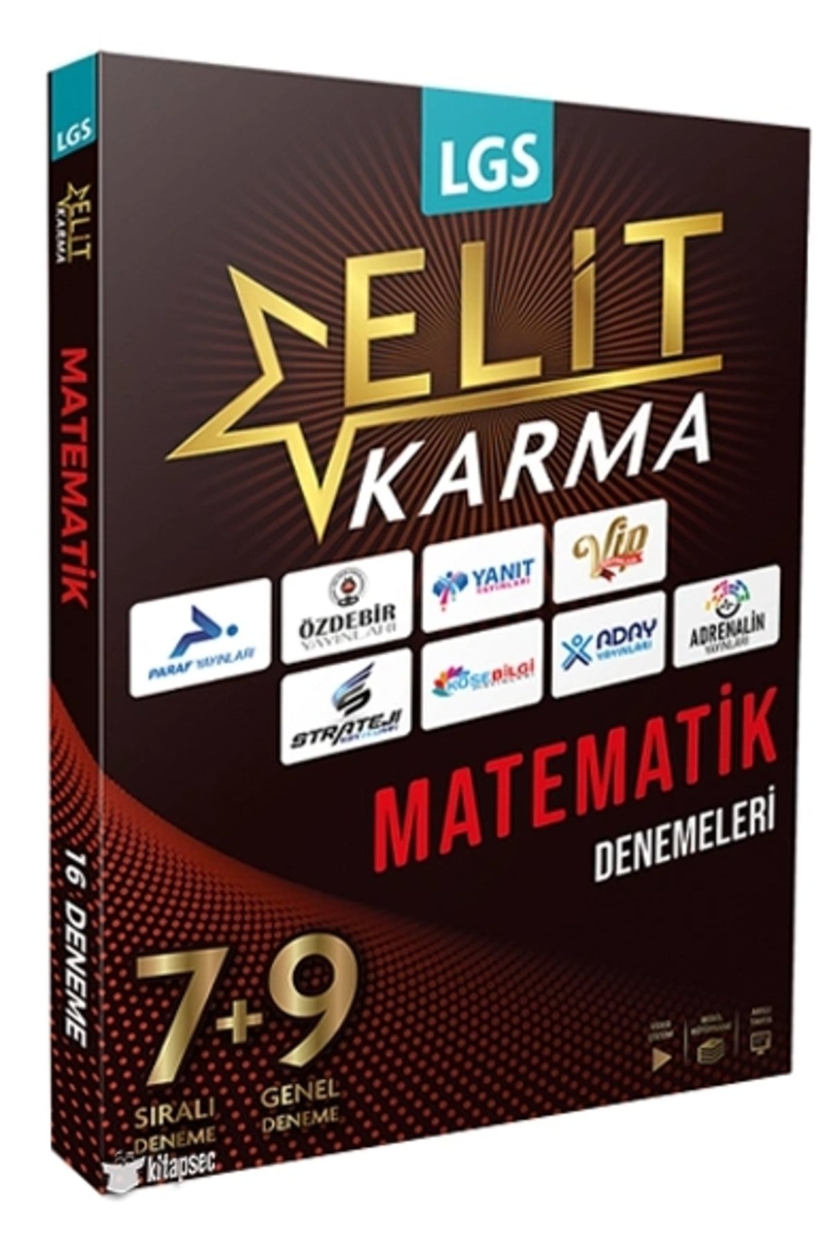 Prf Yayınları Elit Karma 8.sınıf Matematik 16 Branş Denemesi