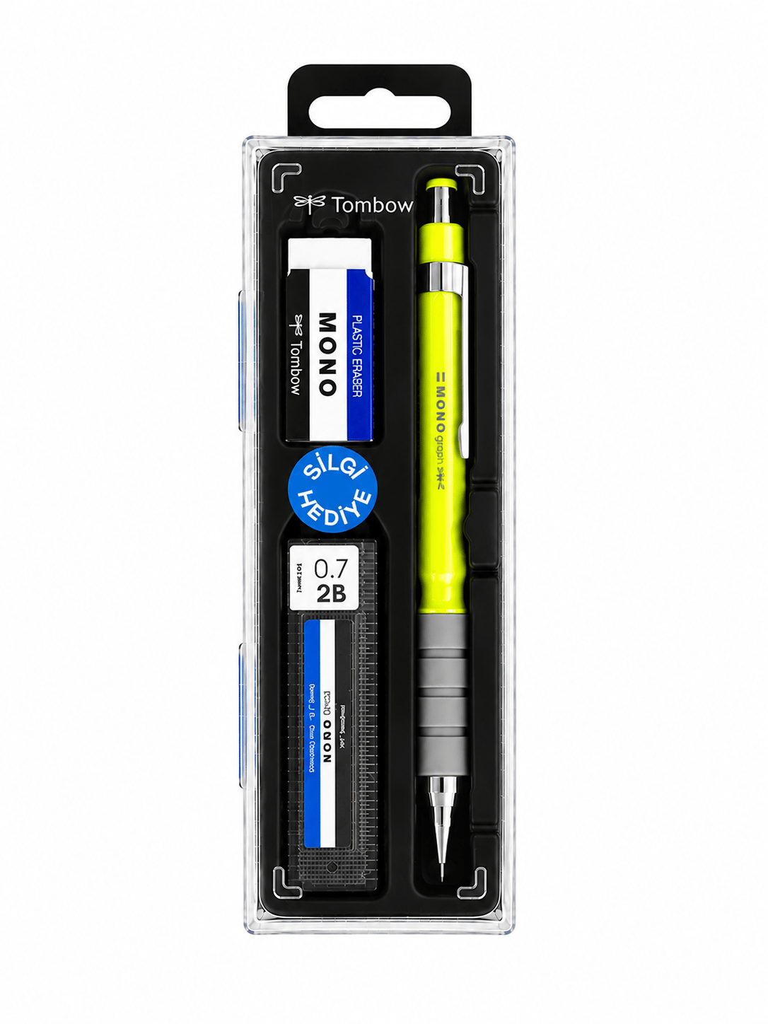 Tombow 0.7 mm Limon Yeşili Uçlu Kalem Seti